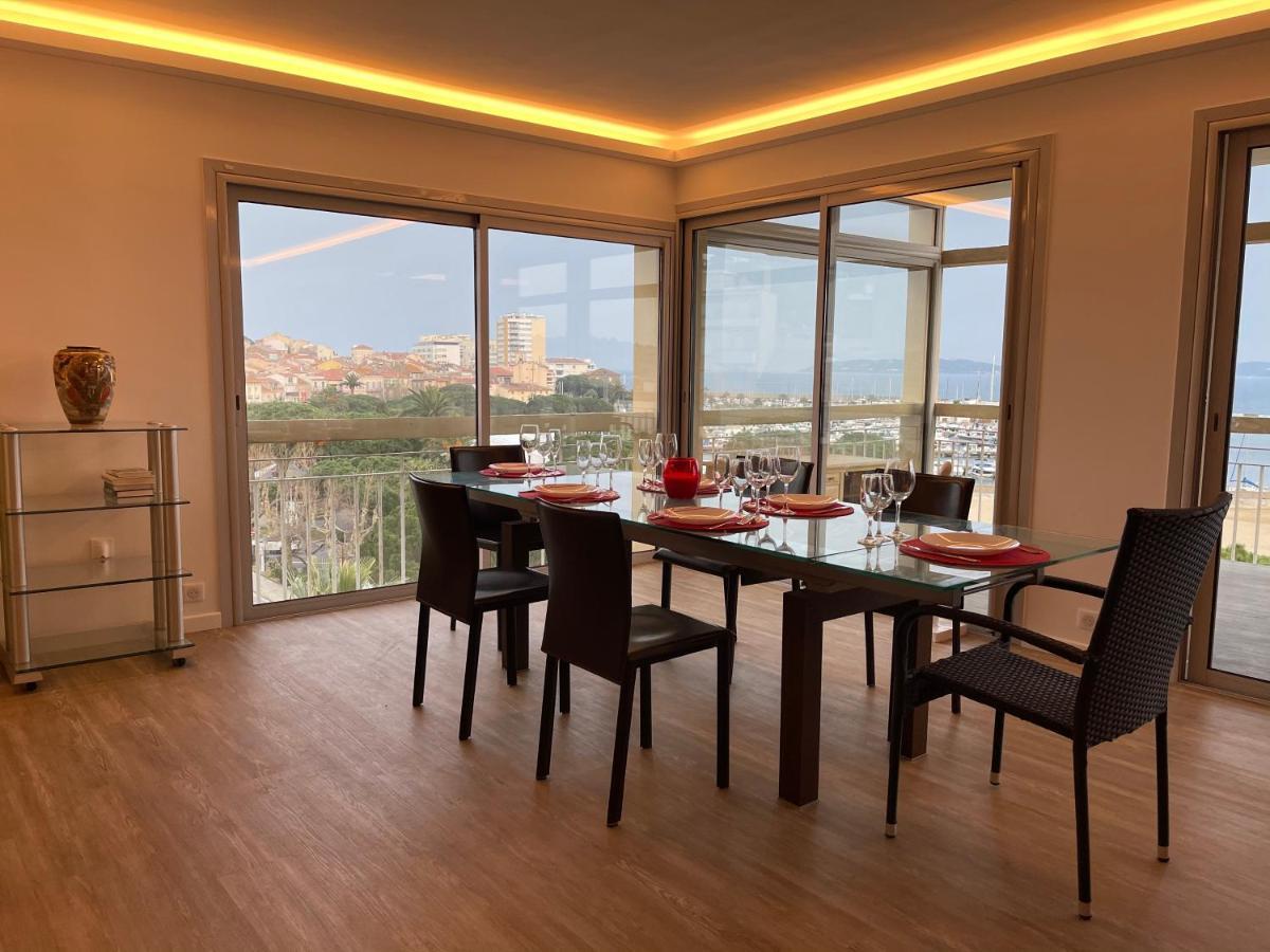 Grand Appartement - Central Beach - Residence De La Rose Сен Максим Екстериор снимка