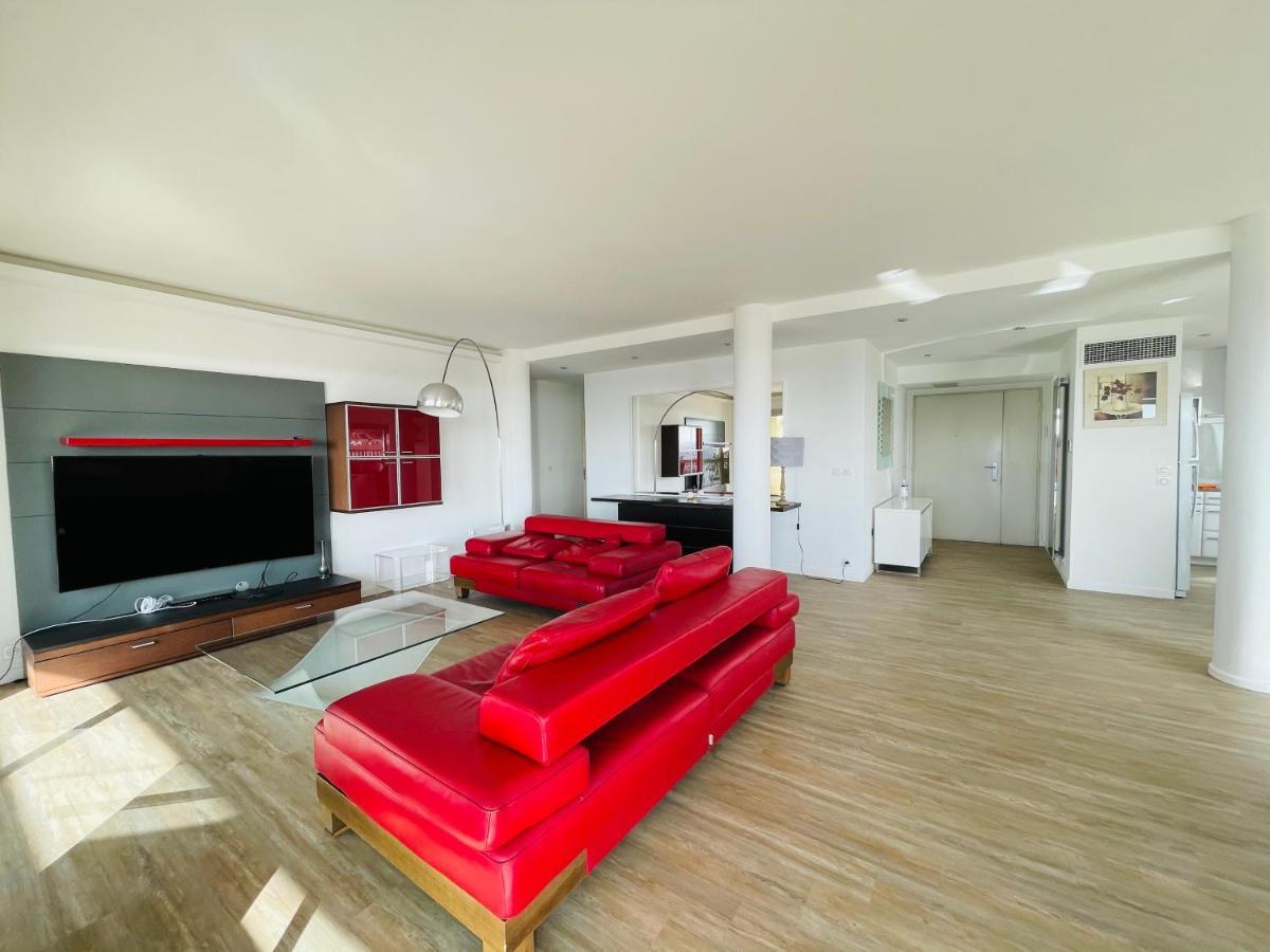 Grand Appartement - Central Beach - Residence De La Rose Сен Максим Екстериор снимка